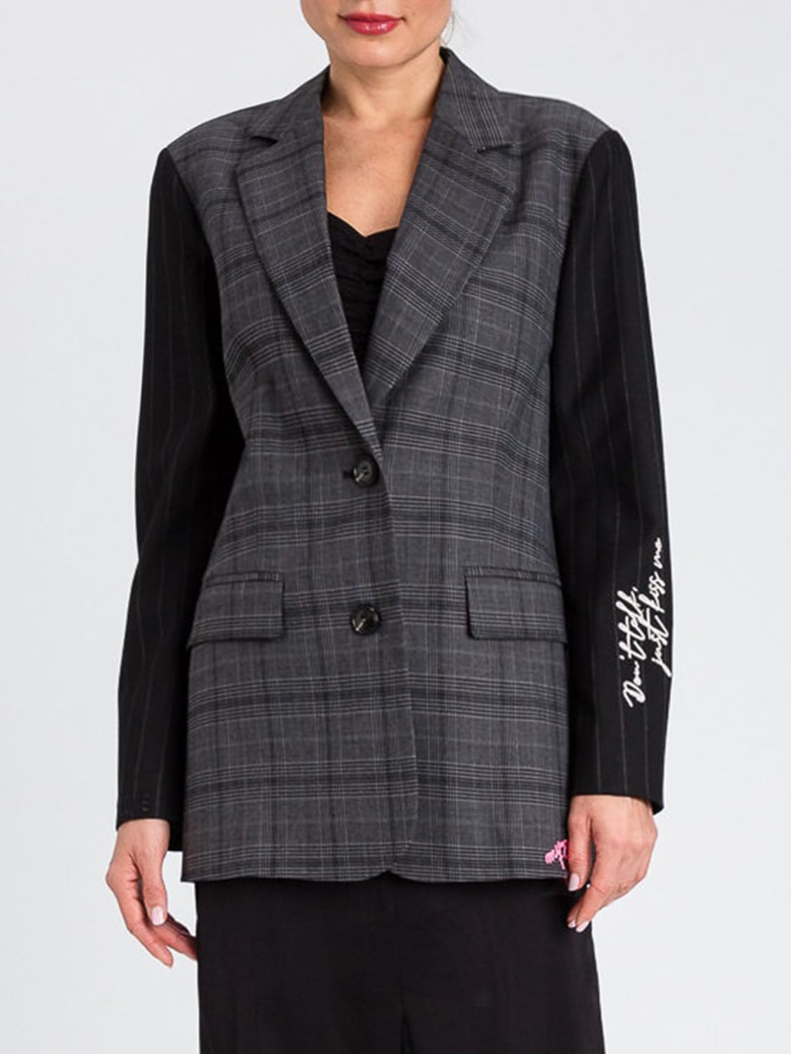TWINSET ACTITUDE JACKET: Jacket woman Twinset Actitude, Grey - Img 1