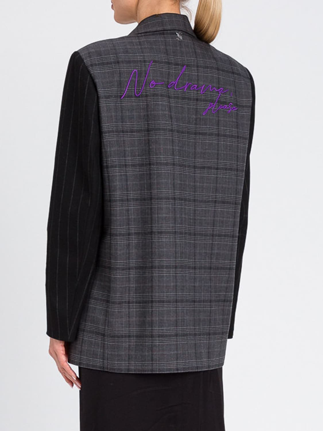 TWINSET ACTITUDE JACKET: Jacket woman Twinset Actitude, Grey - Img 3