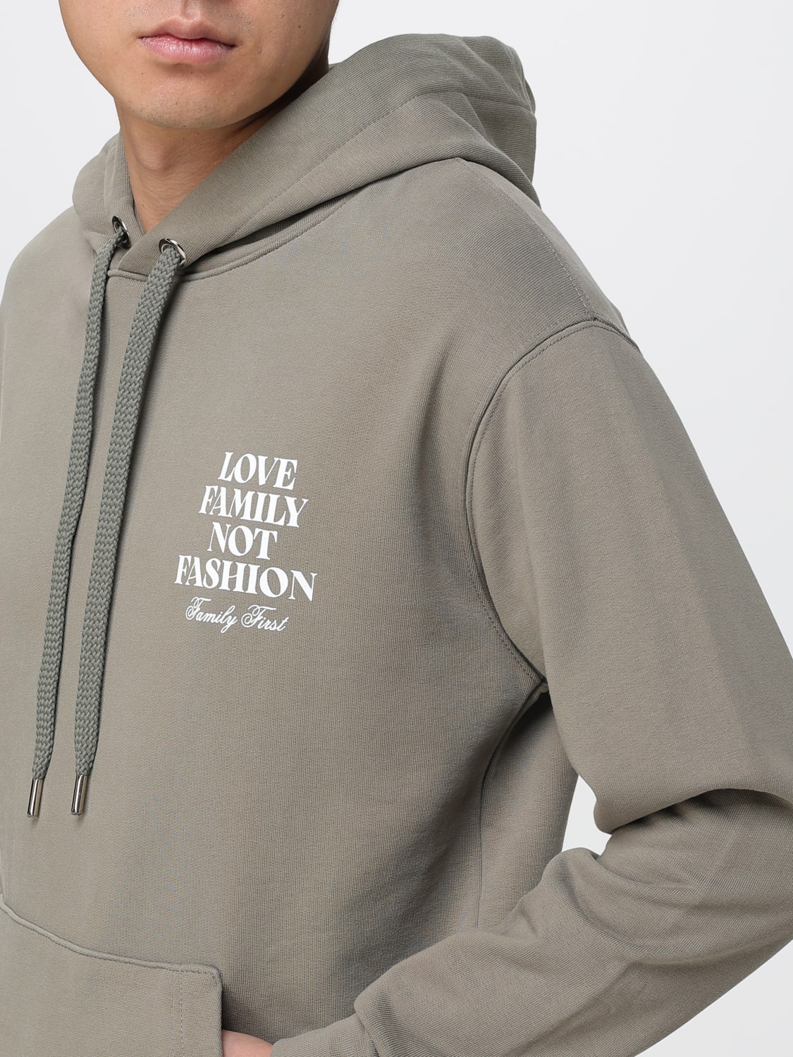 FAMILY FIRST SWEATSHIRT: Sweatshirt men Family First, Green - Img 3