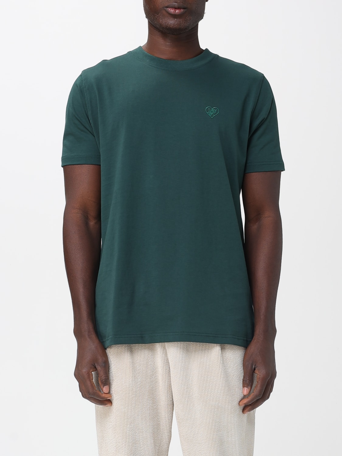 FAMILY FIRST T-SHIRT: T-shirt men Family First, Green - Img 1