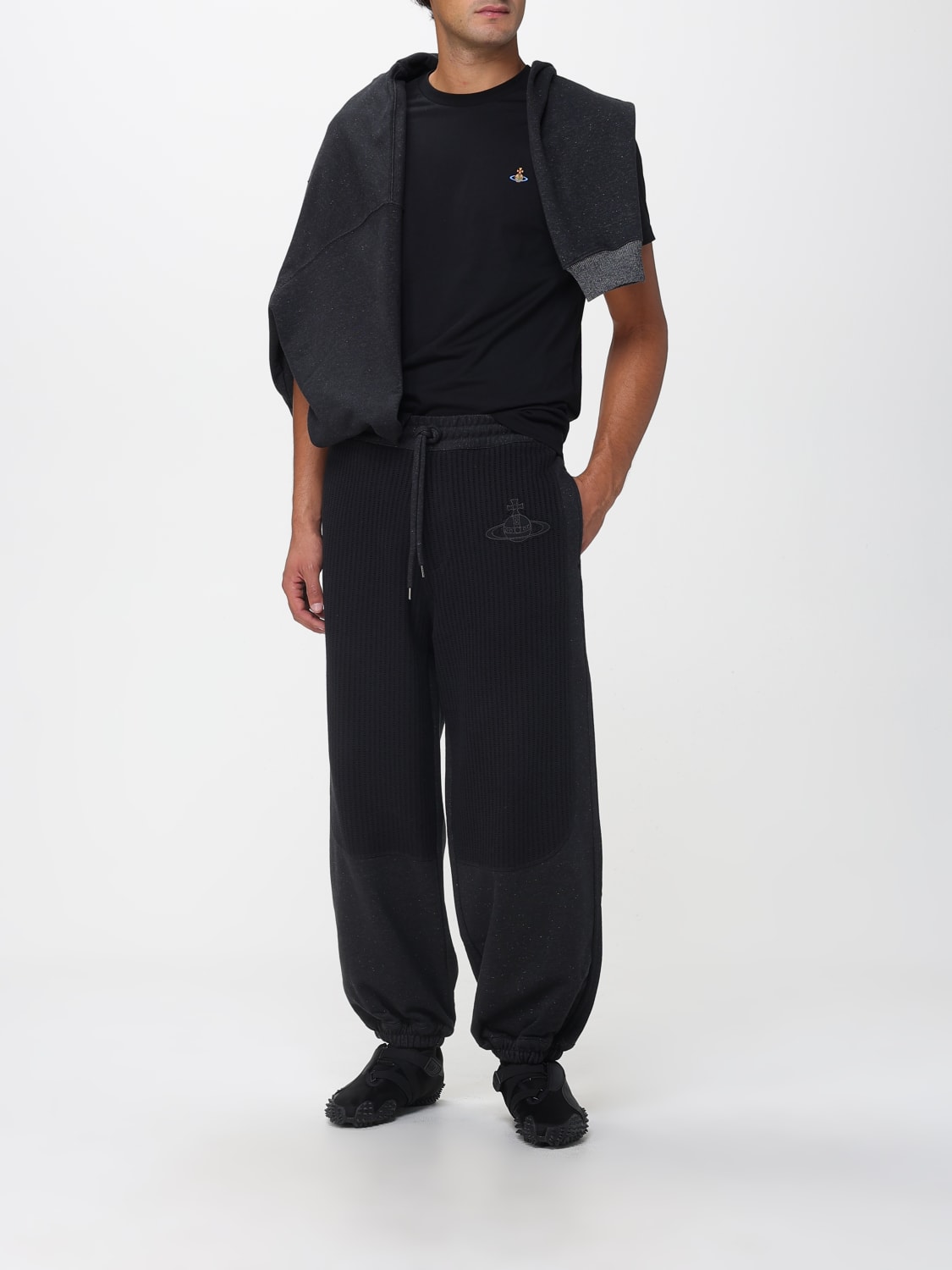 VIVIENNE WESTWOOD PANTALON: Pantalon homme Vivienne Westwood, Noir - Img 2