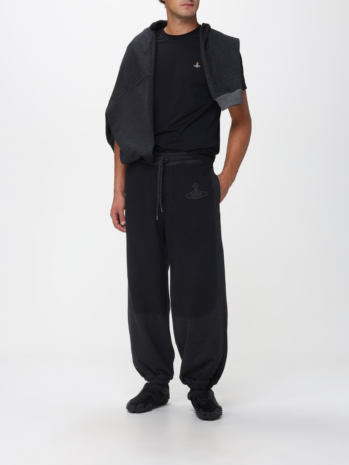 VIVIENNE WESTWOOD SWEATSHIRT: Sweatshirt men Vivienne Westwood, Black - Img 2