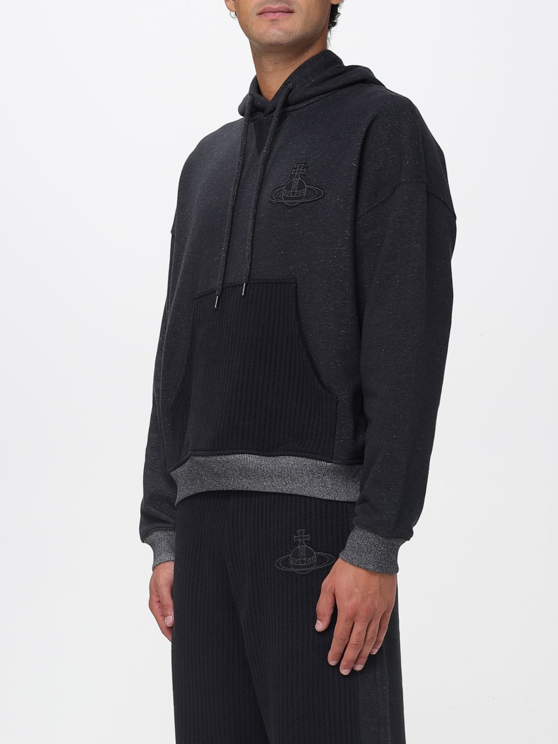 VIVIENNE WESTWOOD SWEATSHIRT: Sweatshirt men Vivienne Westwood, Black - Img 4