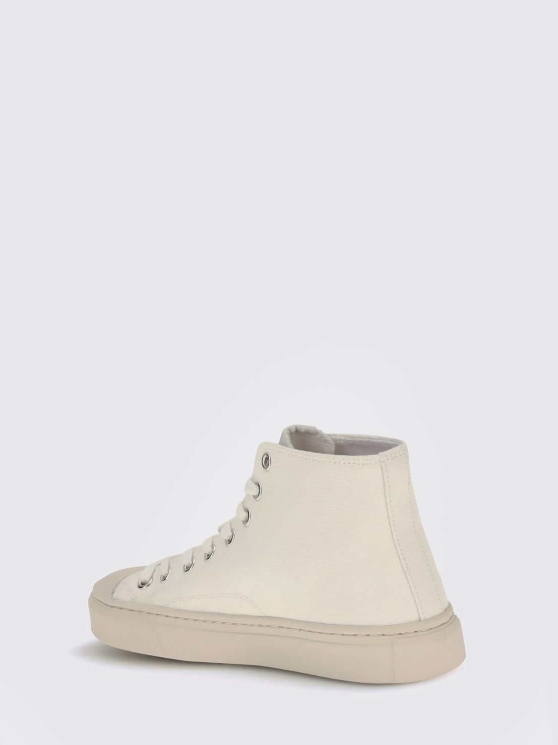 VIVIENNE WESTWOOD SNEAKERS: Sneakers Plimsoll Vivienne Westwood in canvas di cotone , Bianco - Img 3