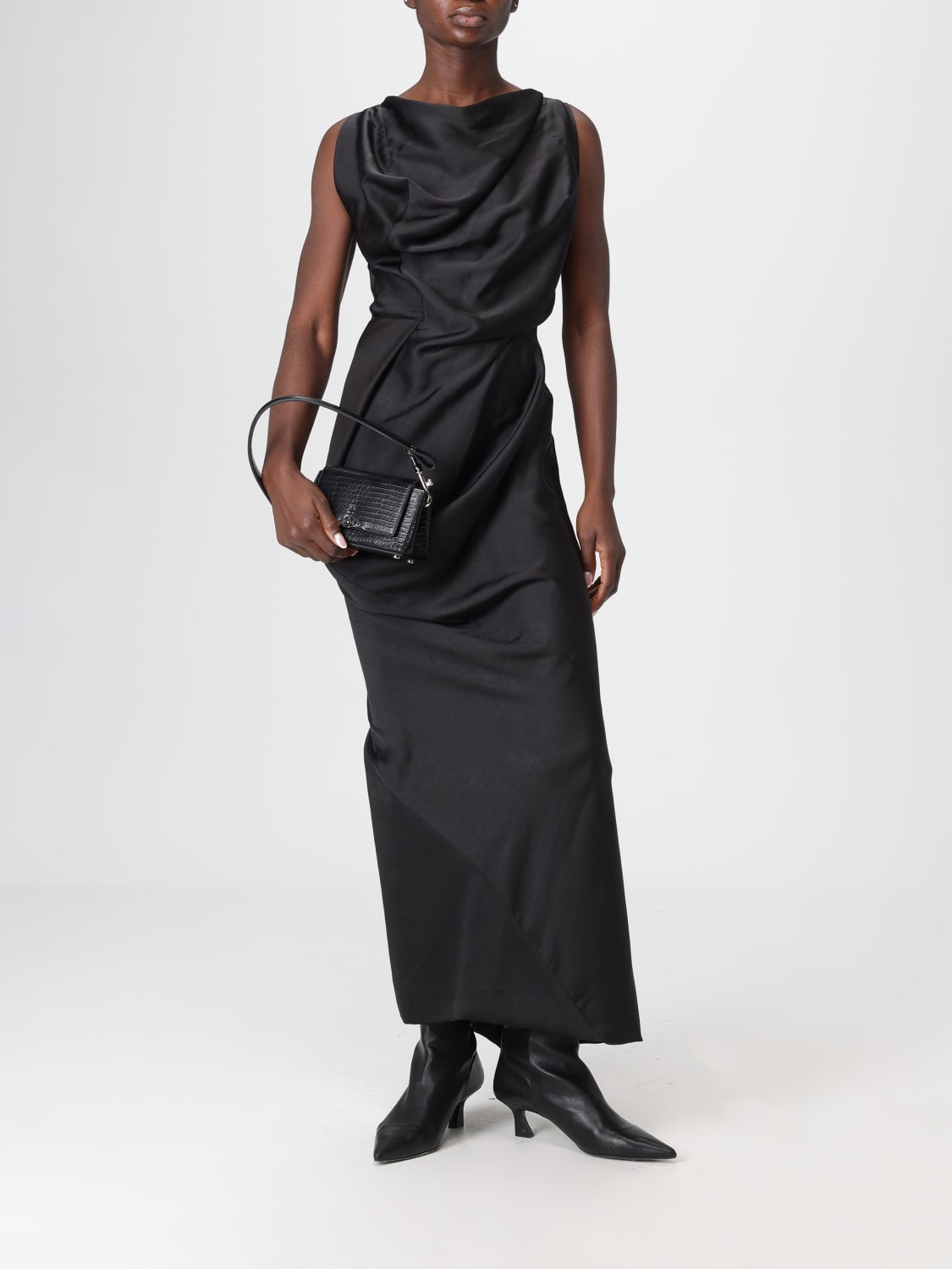 VIVIENNE WESTWOOD ROBE: Robe femme Vivienne Westwood, Noir - Img 2