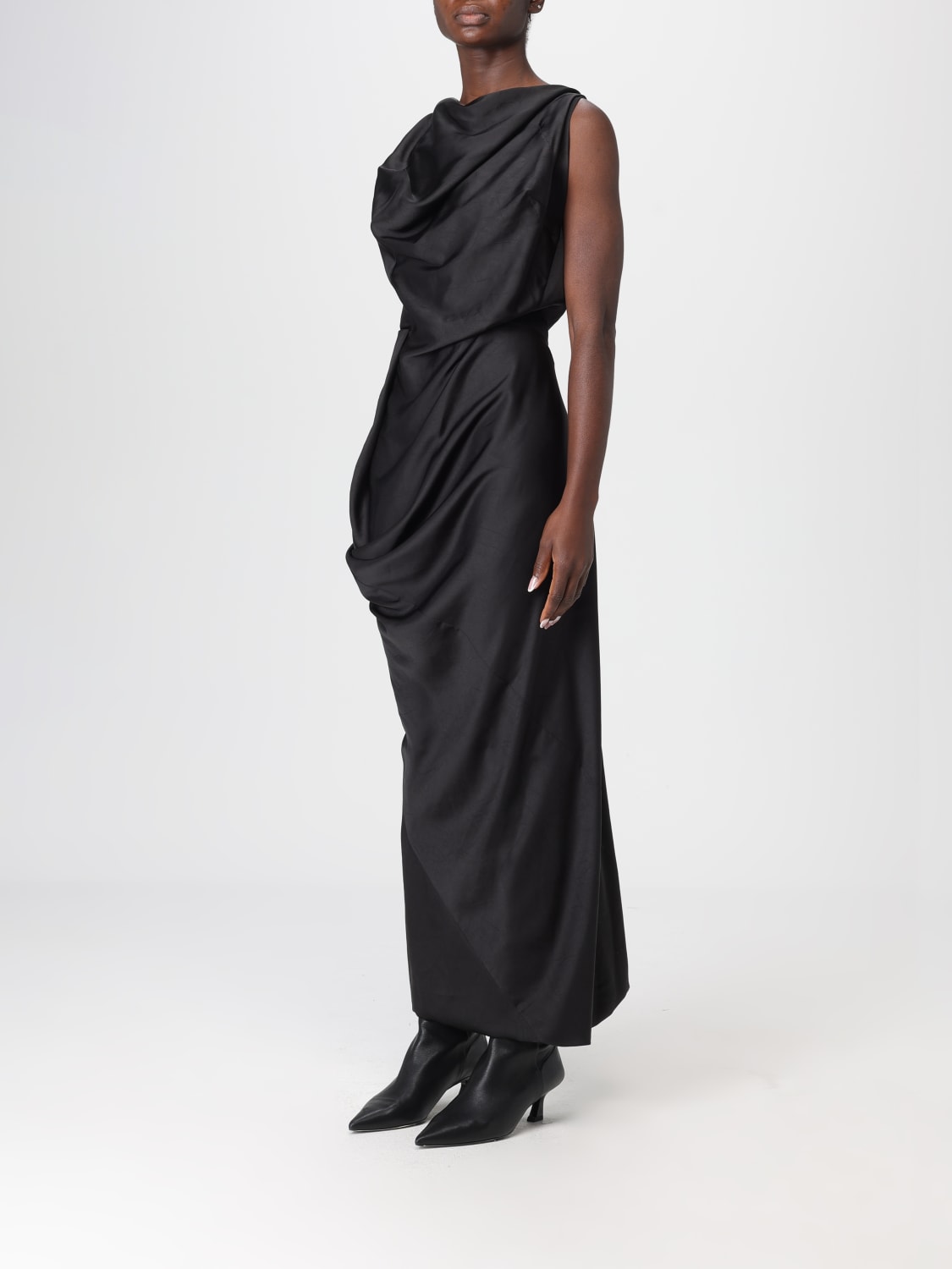 VIVIENNE WESTWOOD ROBE: Robe femme Vivienne Westwood, Noir - Img 4