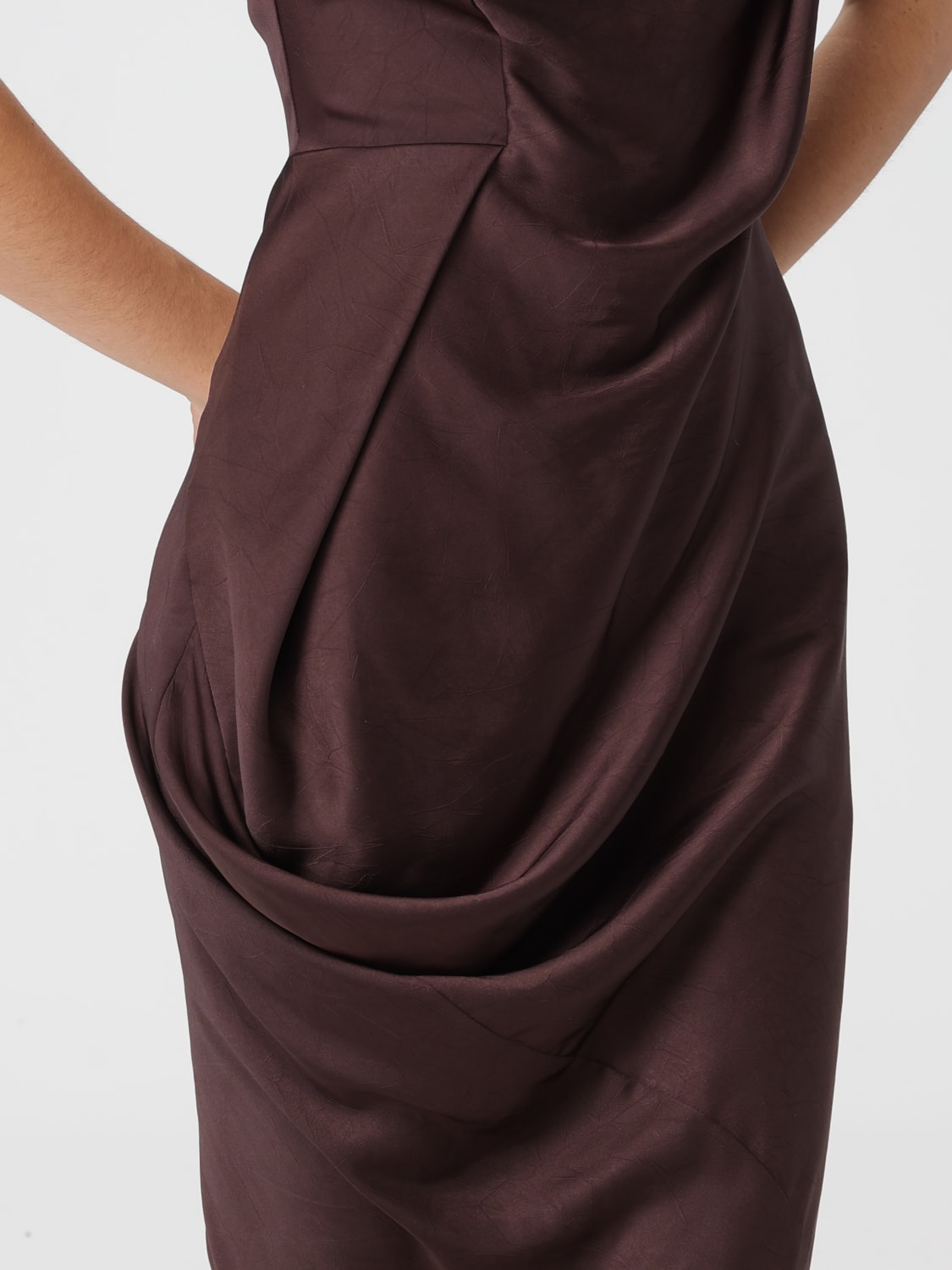 VIVIENNE WESTWOOD KLEID: Kleid damen Vivienne Westwood, Braun - Img 5