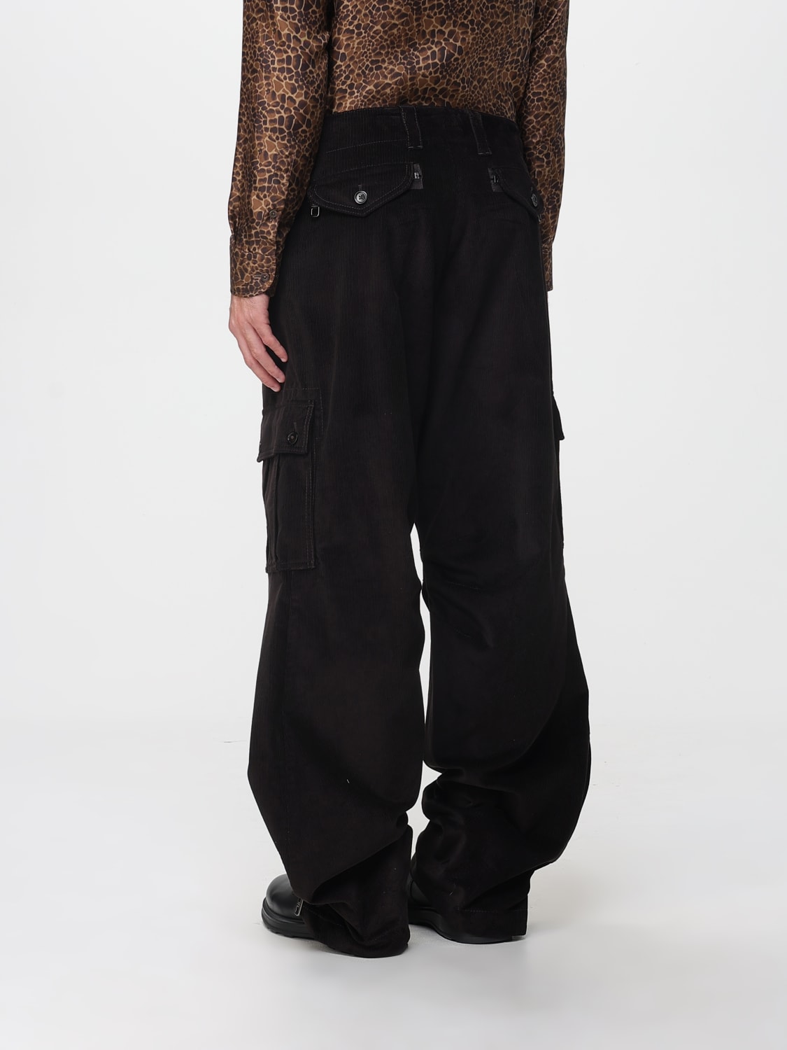 DOLCE & GABBANA PANTS: Pants men Dolce & Gabbana, Black - Img 3