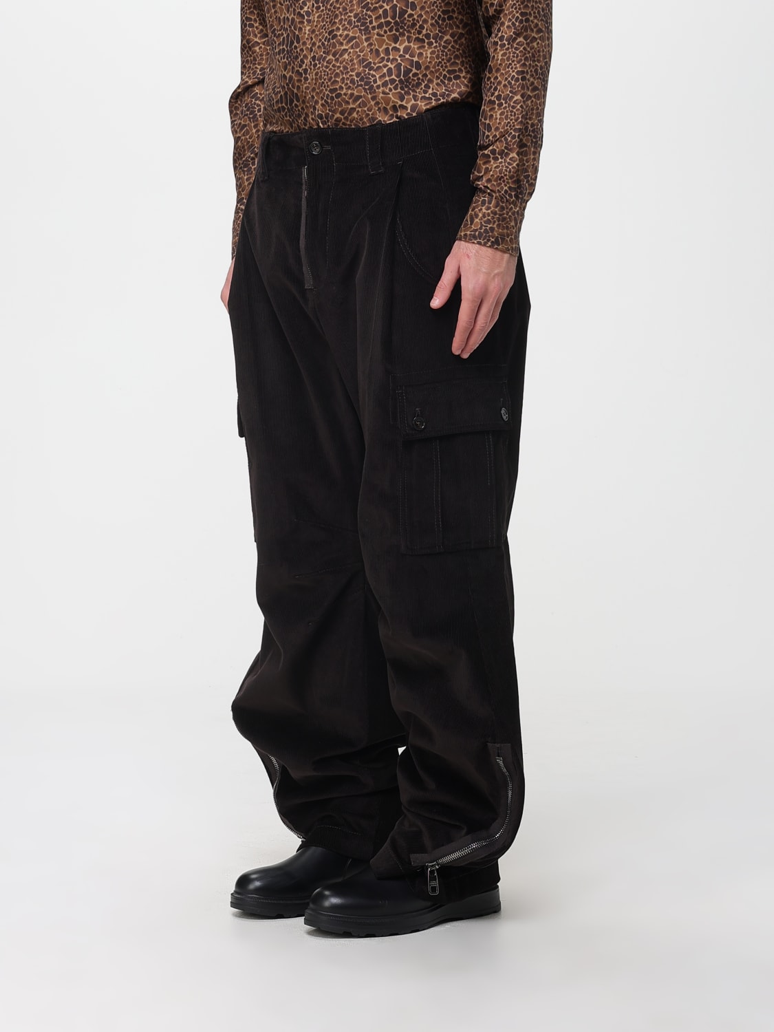 DOLCE & GABBANA PANTS: Pants men Dolce & Gabbana, Black - Img 4