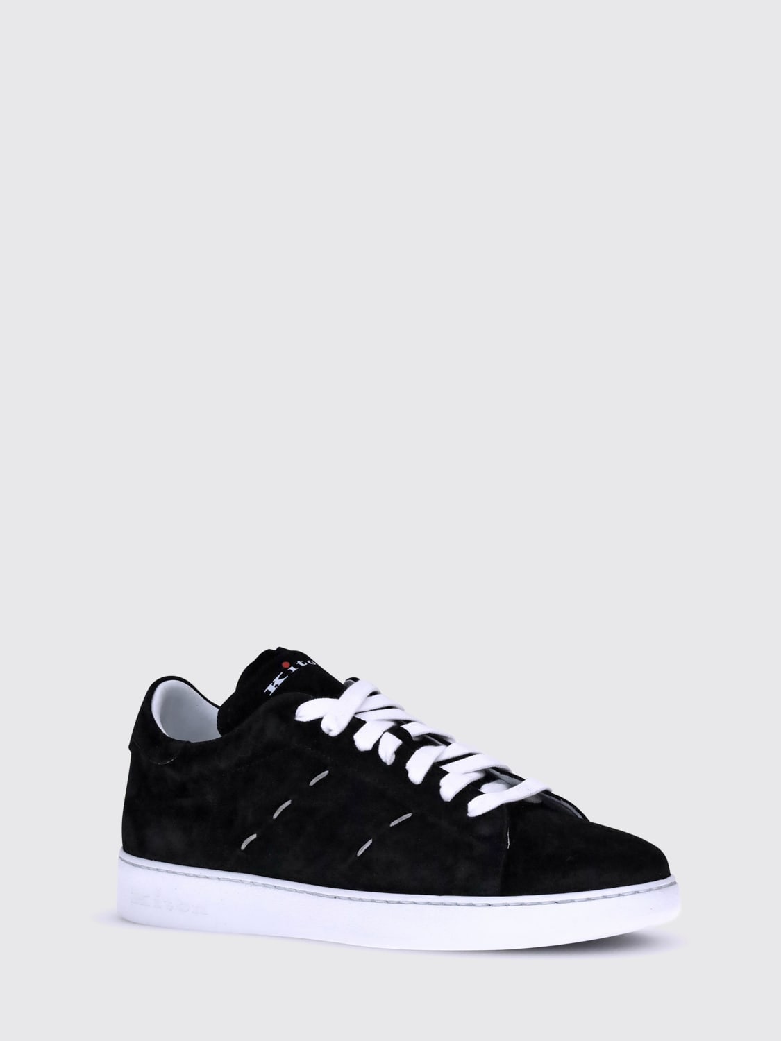 KITON 运动鞋: 运动鞋 男士 Kiton, 黑色 - Img 2