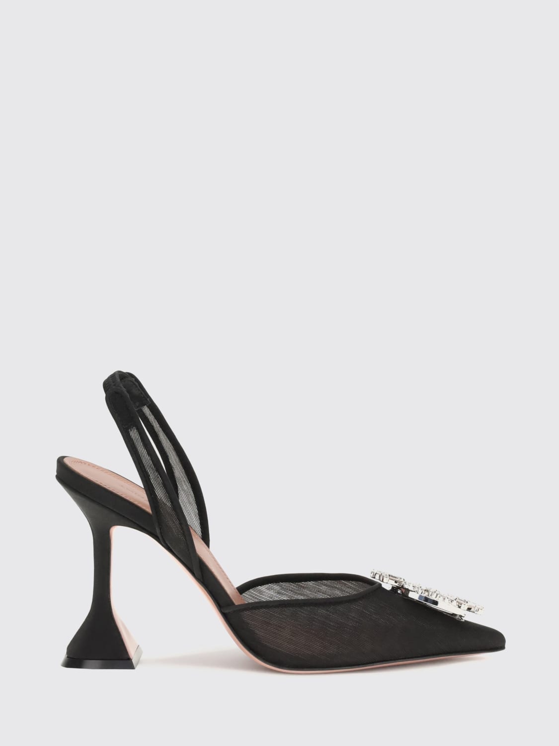 AMINA MUADDI PUMP: Shoes woman Amina Muaddi, Black - Img 1