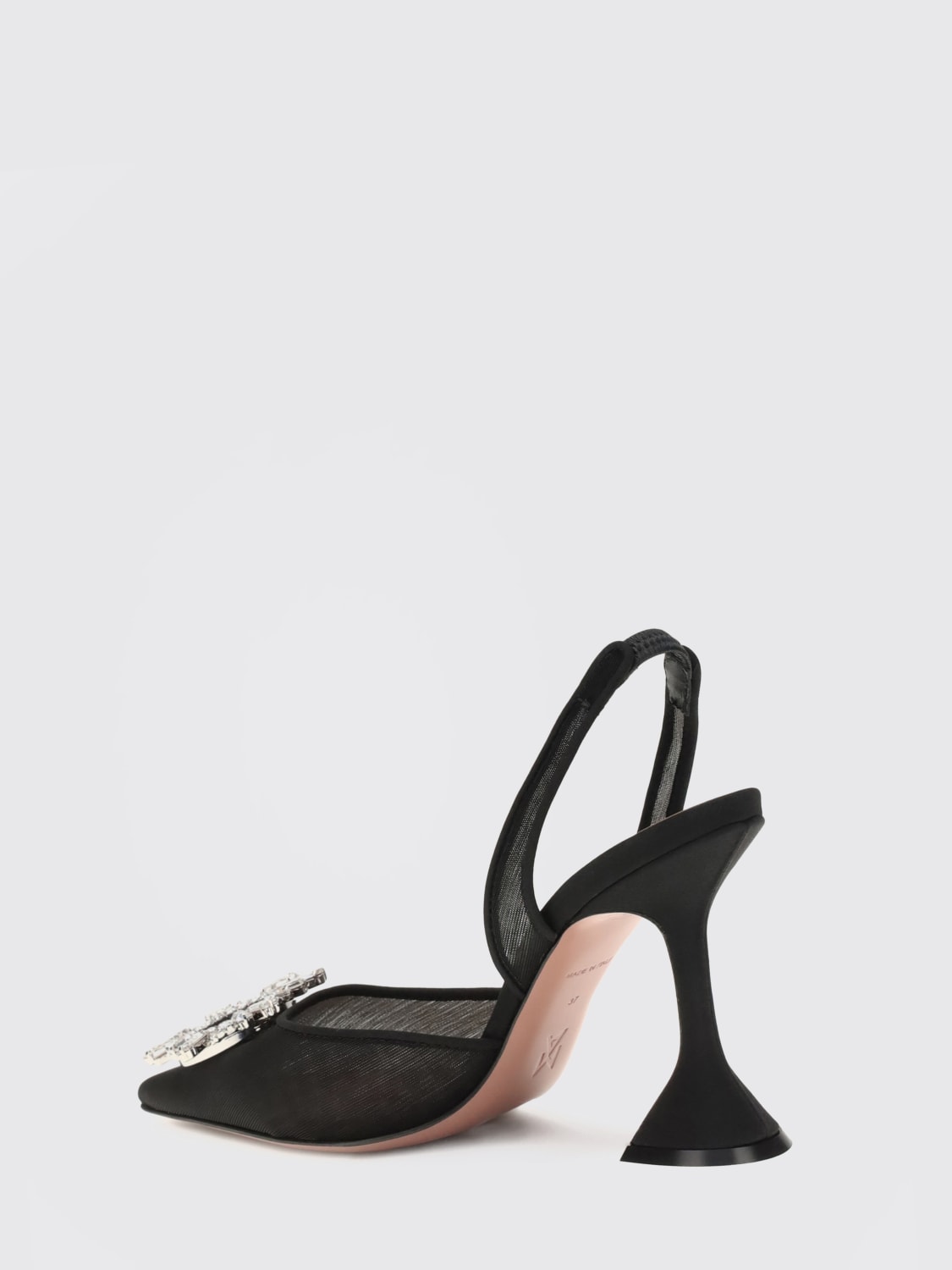 AMINA MUADDI PUMP: Shoes woman Amina Muaddi, Black - Img 3