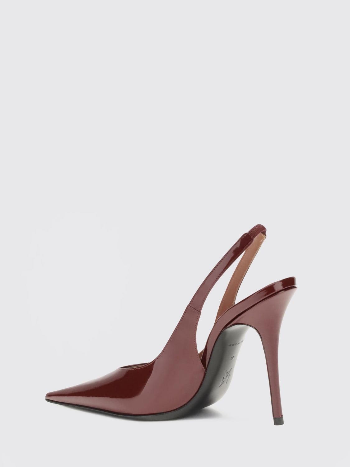 AMINA MUADDI PUMP: Shoes woman Amina Muaddi, Wine - Img 3