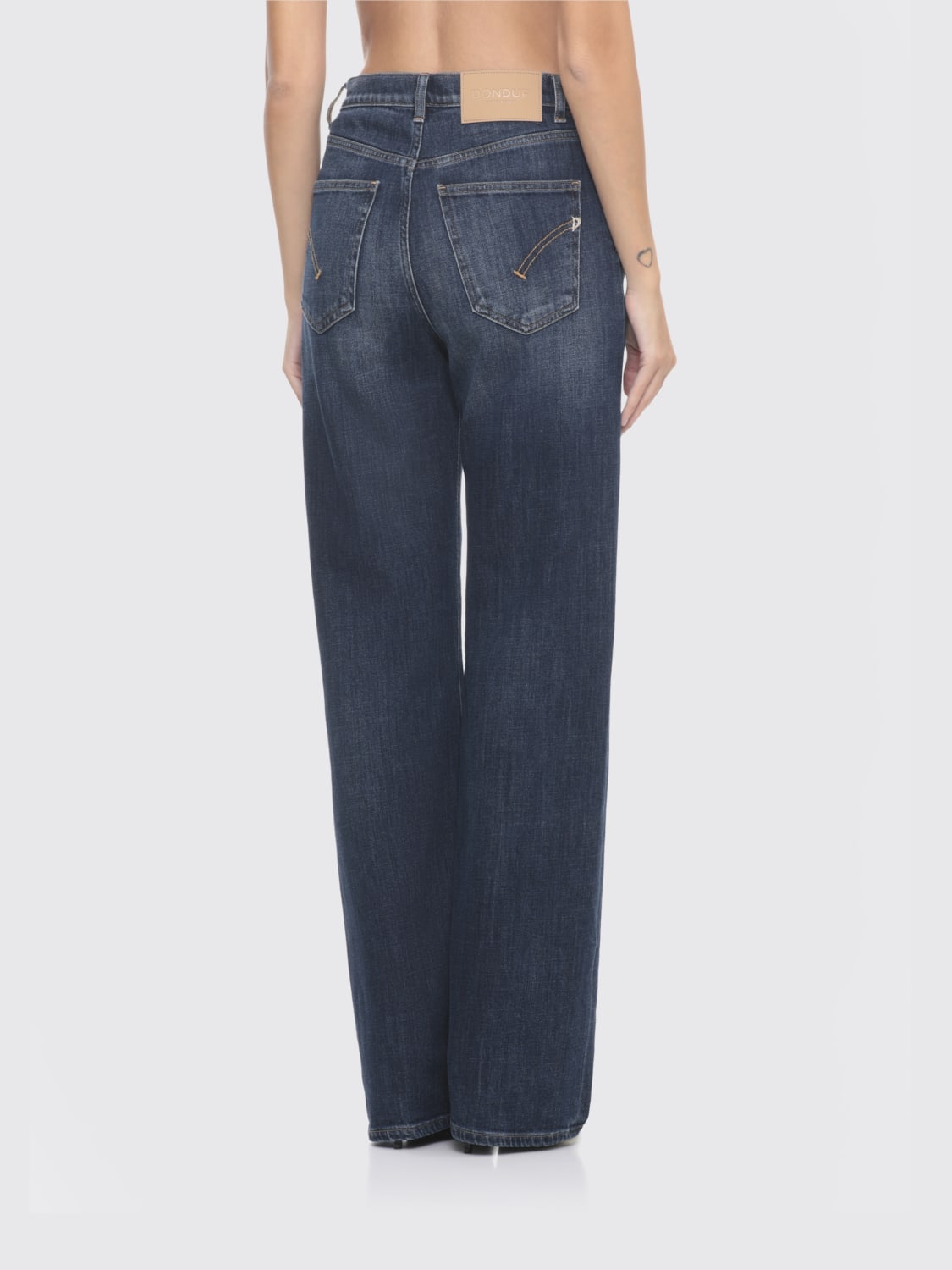 DONDUP JEANS: Pantalon femme Dondup, Bleu - Img 3