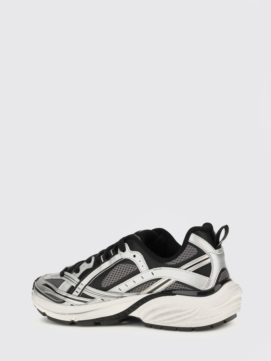 REPRESENT BASKETS: Baskets homme Represent, Argent - Img 3