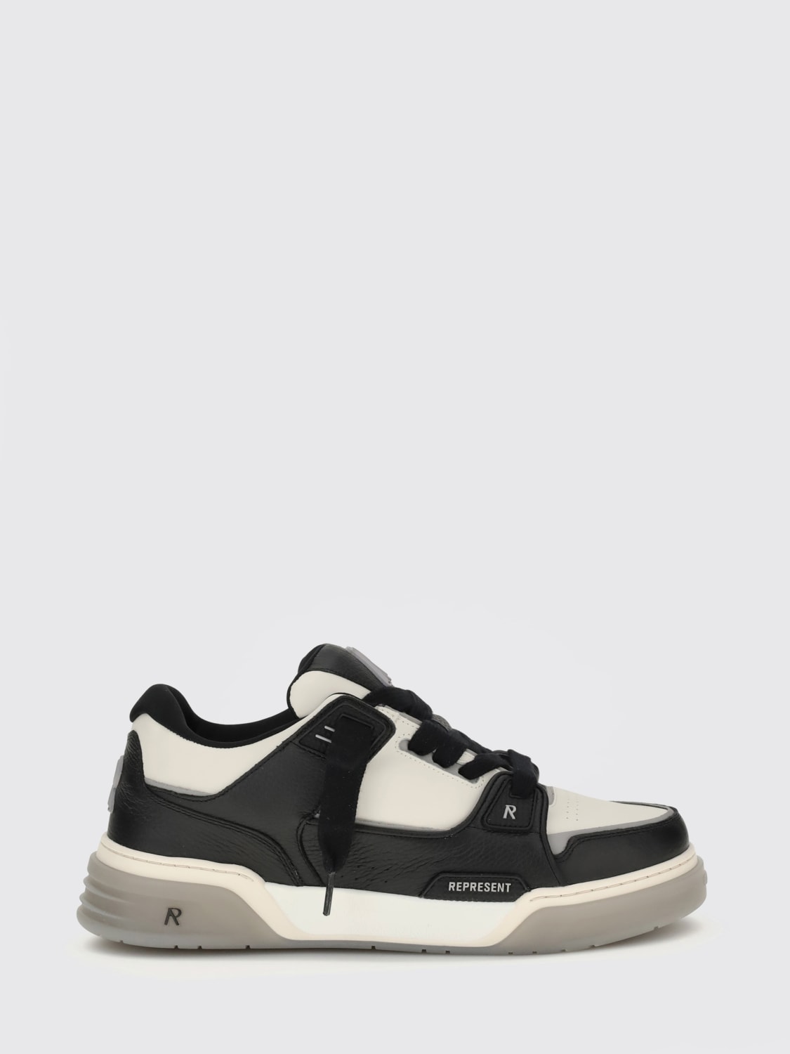 REPRESENT SNEAKERS: Sneakers men Represent, Black - Img 1