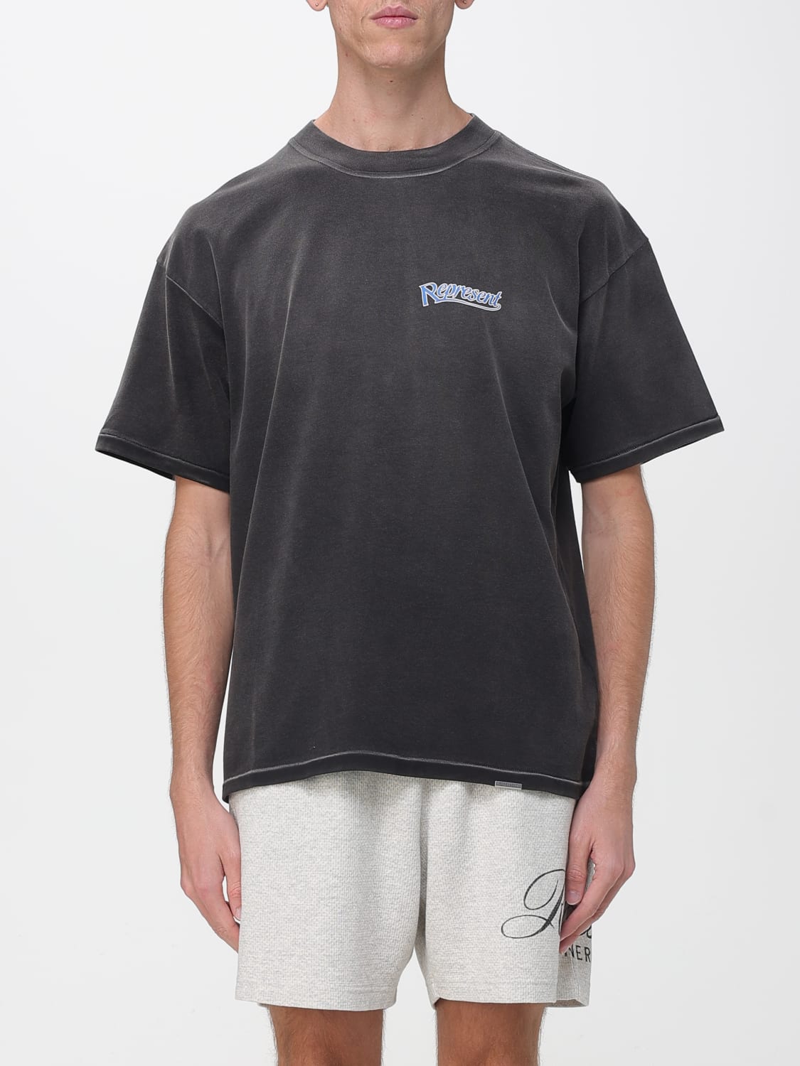 REPRESENT T-SHIRT: T-shirt men Represent, Black - Img 1