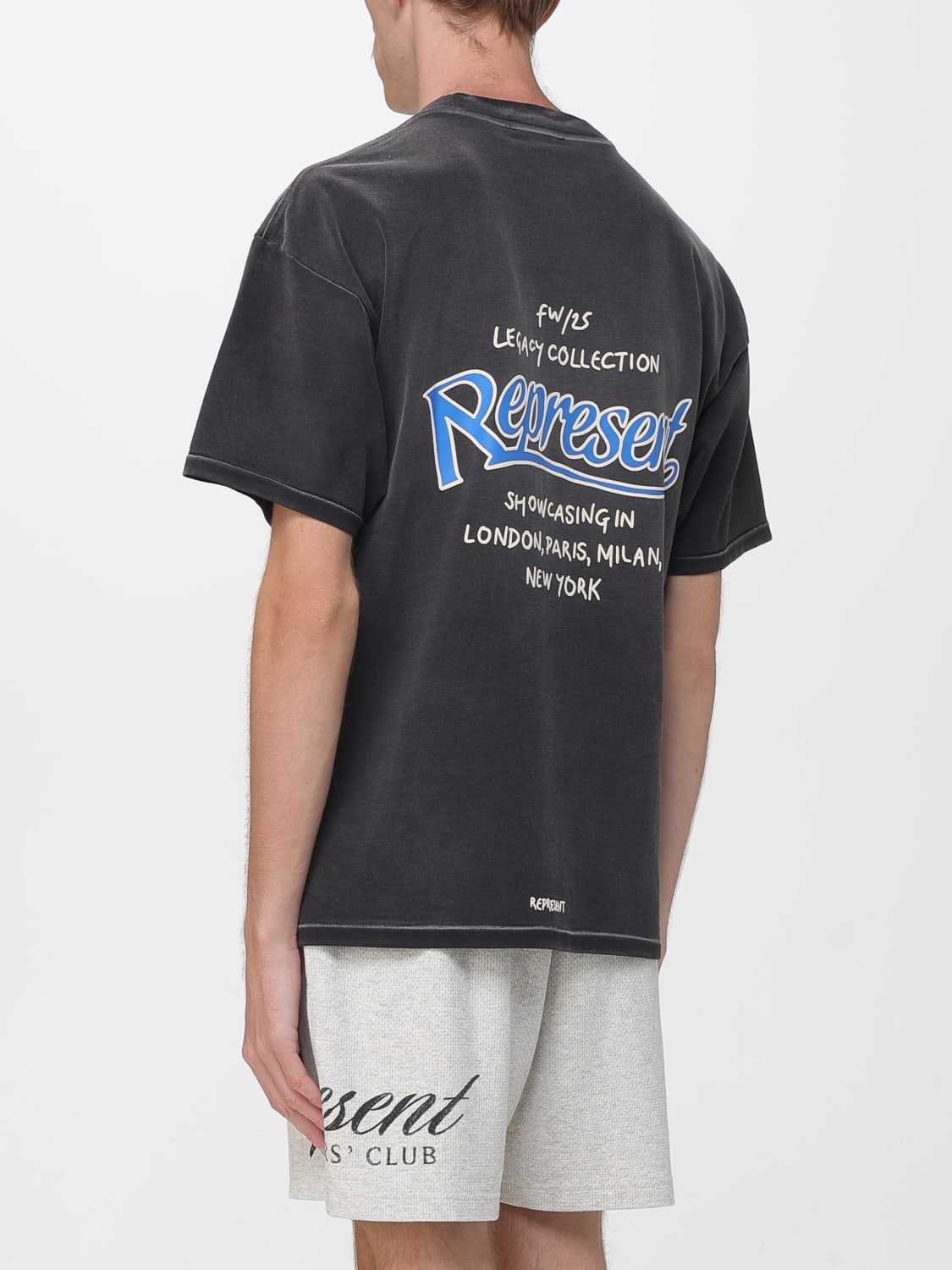 REPRESENT T-SHIRT: T-shirt men Represent, Black - Img 2