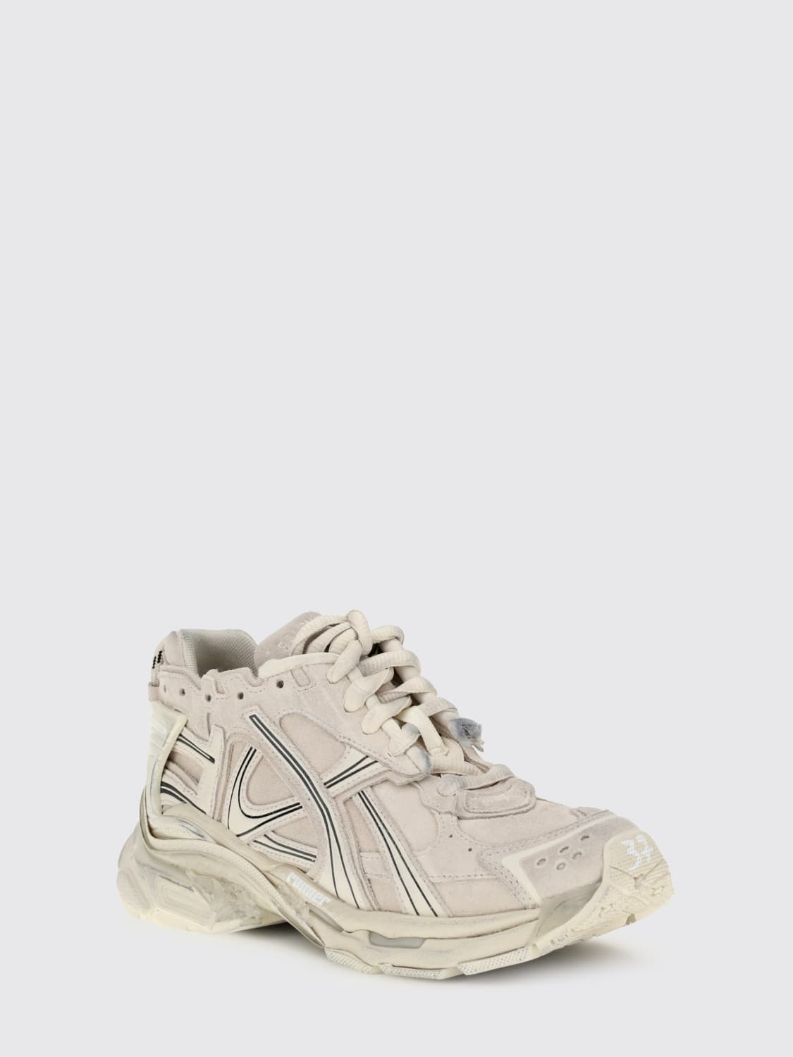 BALENCIAGA 스니커즈: 스니커즈 여성 Balenciaga, 베이지 - Img 2