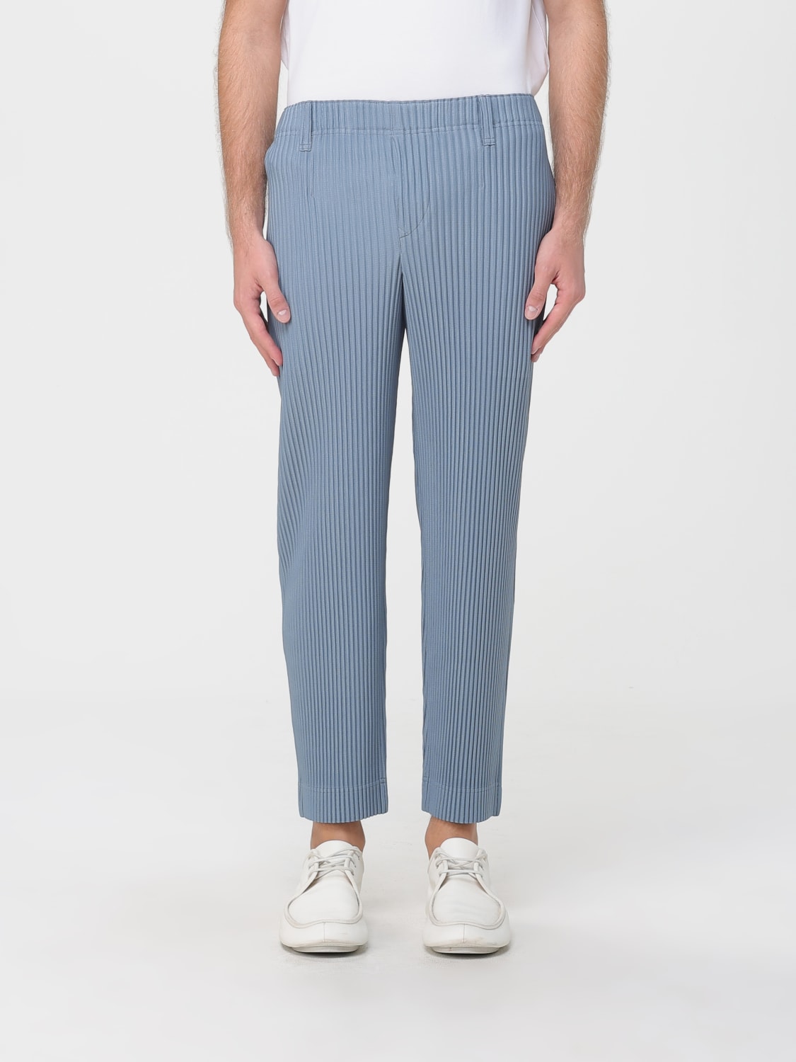 HOMME PLISSE' ISSEY MIYAKE PANTS: Pants men Homme Plisse' Issey Miyake, Grey - Img 1
