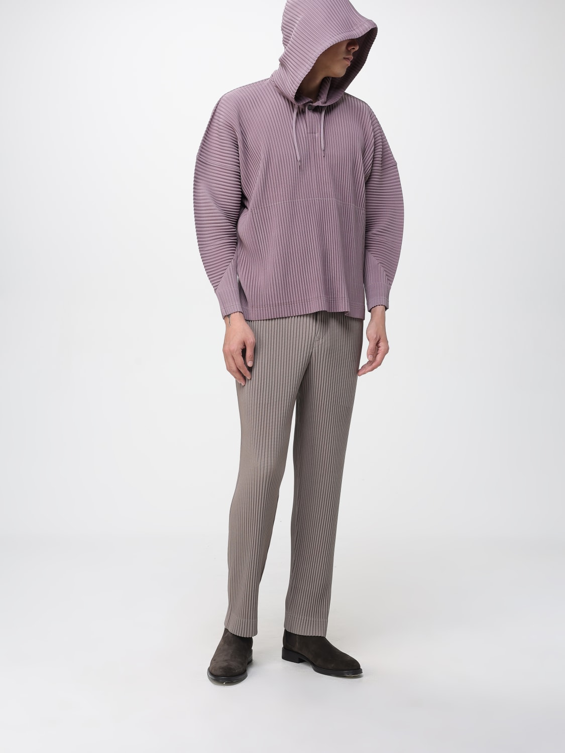 HOMME PLISSE' ISSEY MIYAKE PANTS: Pants men Homme Plisse' Issey Miyake, Beige - Img 2