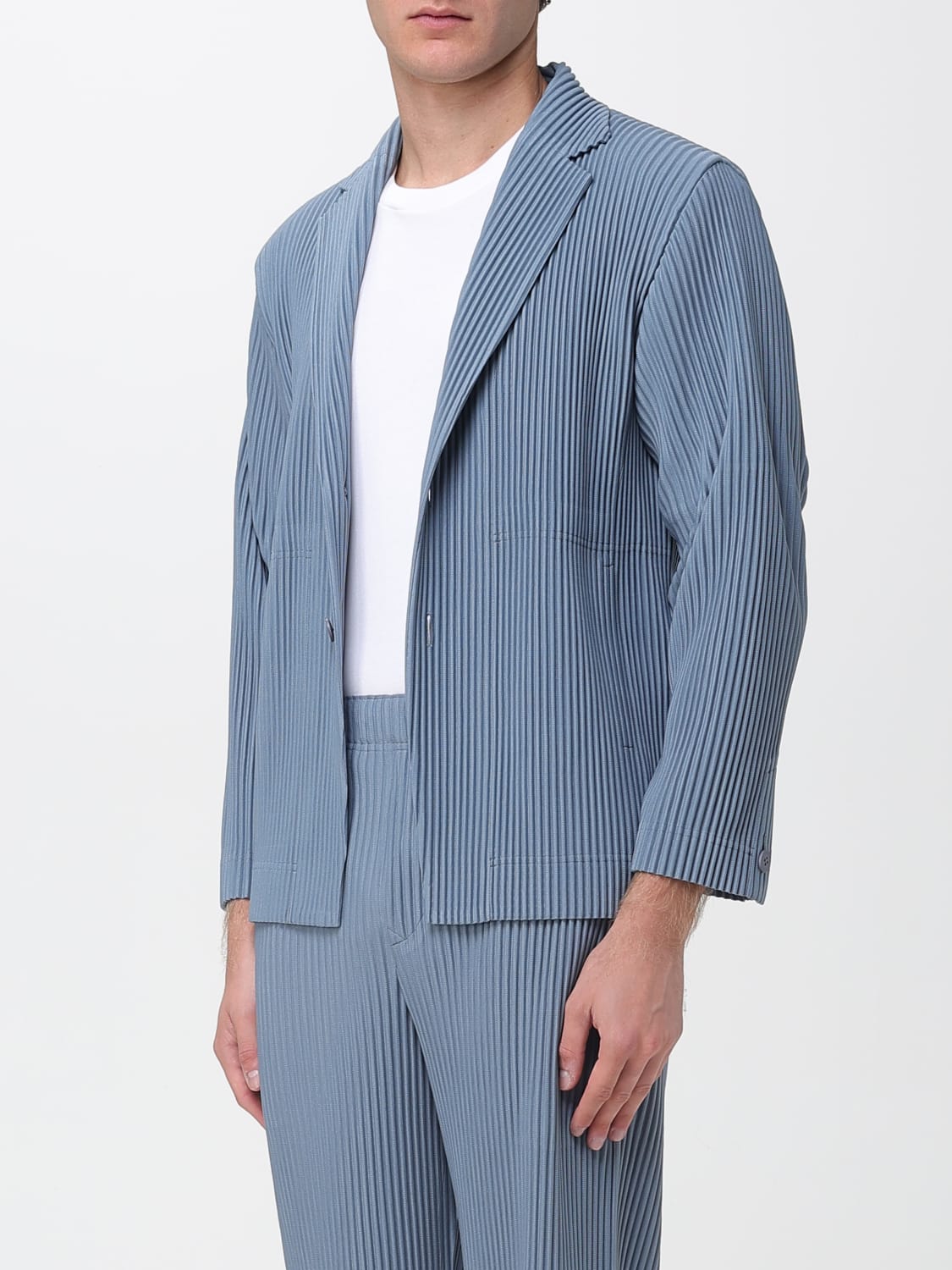 HOMME PLISSE' ISSEY MIYAKE JACKET: Blazer men Homme Plisse' Issey Miyake, Grey - Img 4