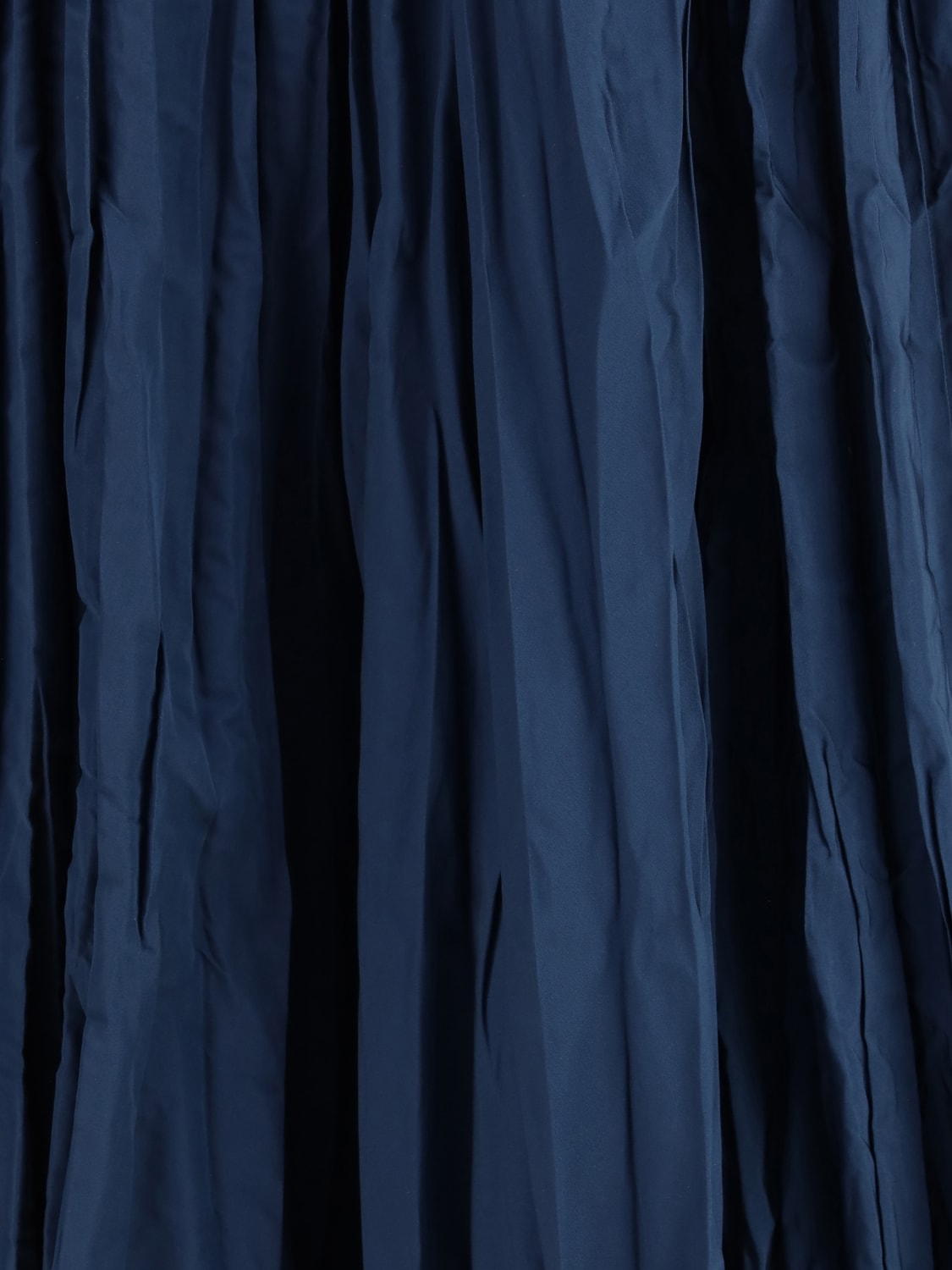 SARA ROKA GONNA: Gonna plissettata Sara Roka in crêpe, Blue Navy - Img 3