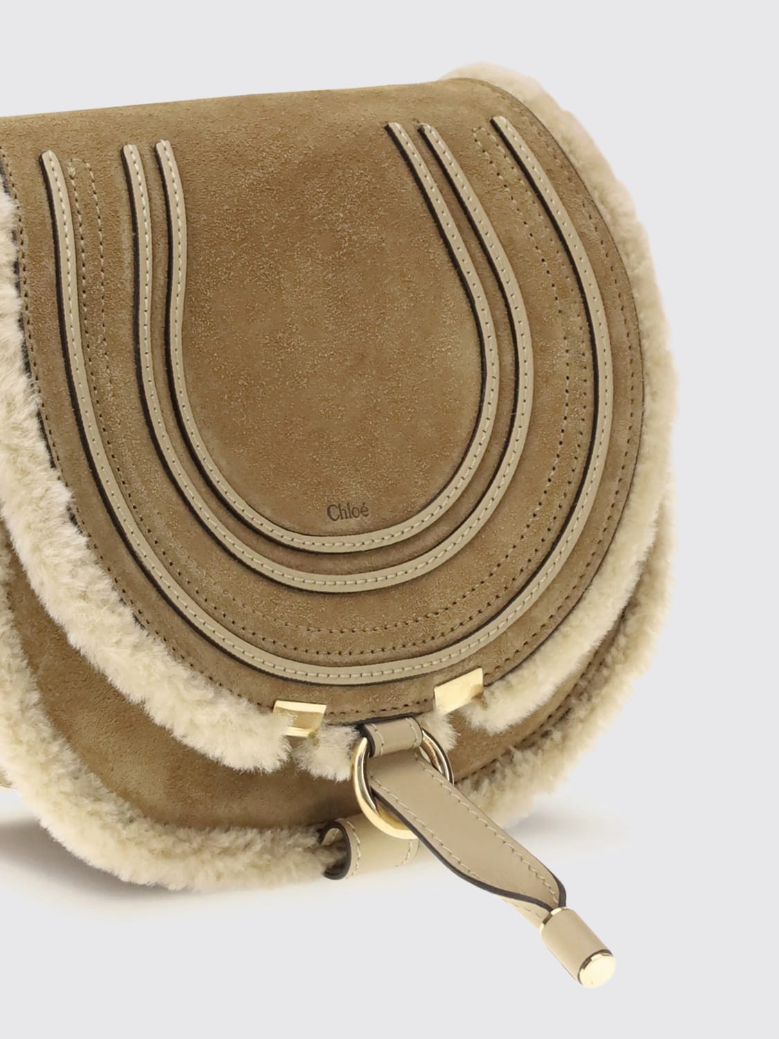 CHLOÉ MINI BAG: Shoulder bag woman ChloÉ, Beige - Img 3