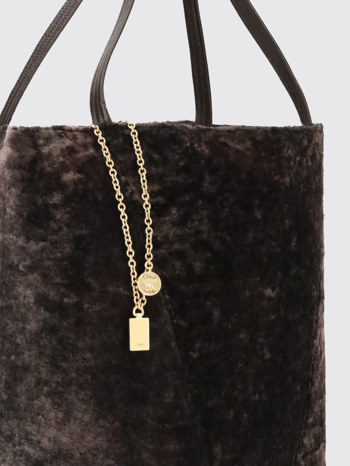 CHLOÉ TOTE BAG: Shoulder bag woman ChloÉ, Brown - Img 3