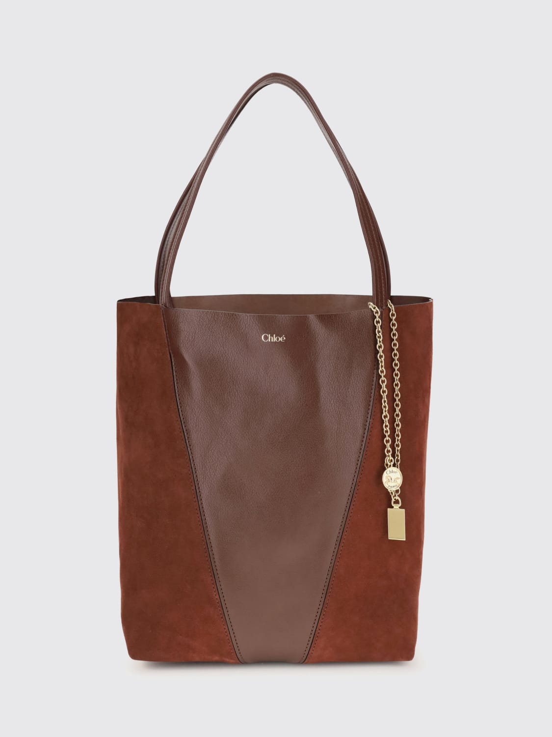 CHLOÉ TOTE BAG: Shoulder bag woman ChloÉ, Brown - Img 1