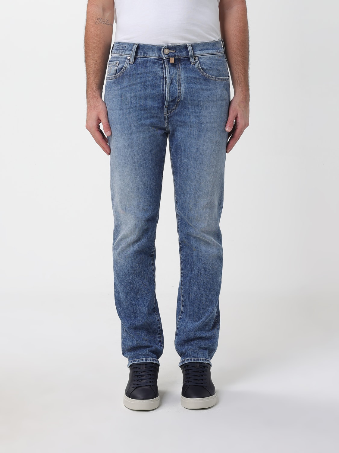 JACOB COHEN 牛仔裤: 牛仔裤 男士 Jacob Cohen, 浅蓝色 - Img 1