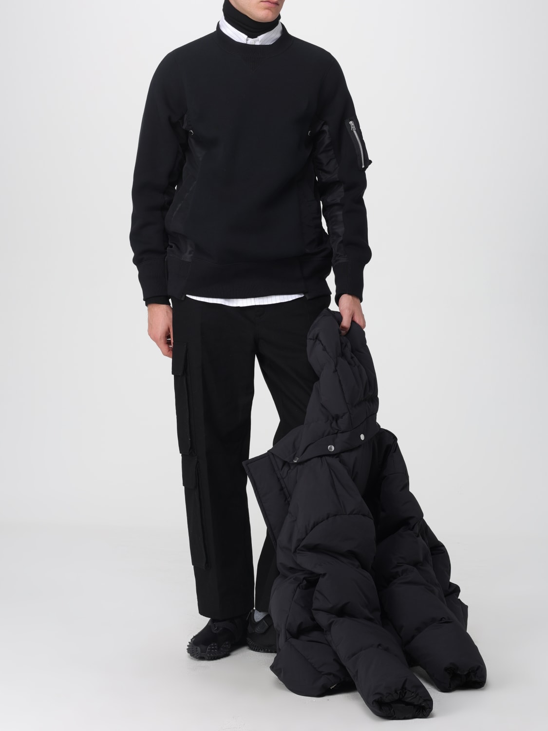 SACAI JACKET: Jacket men Sacai, Black - Img 2