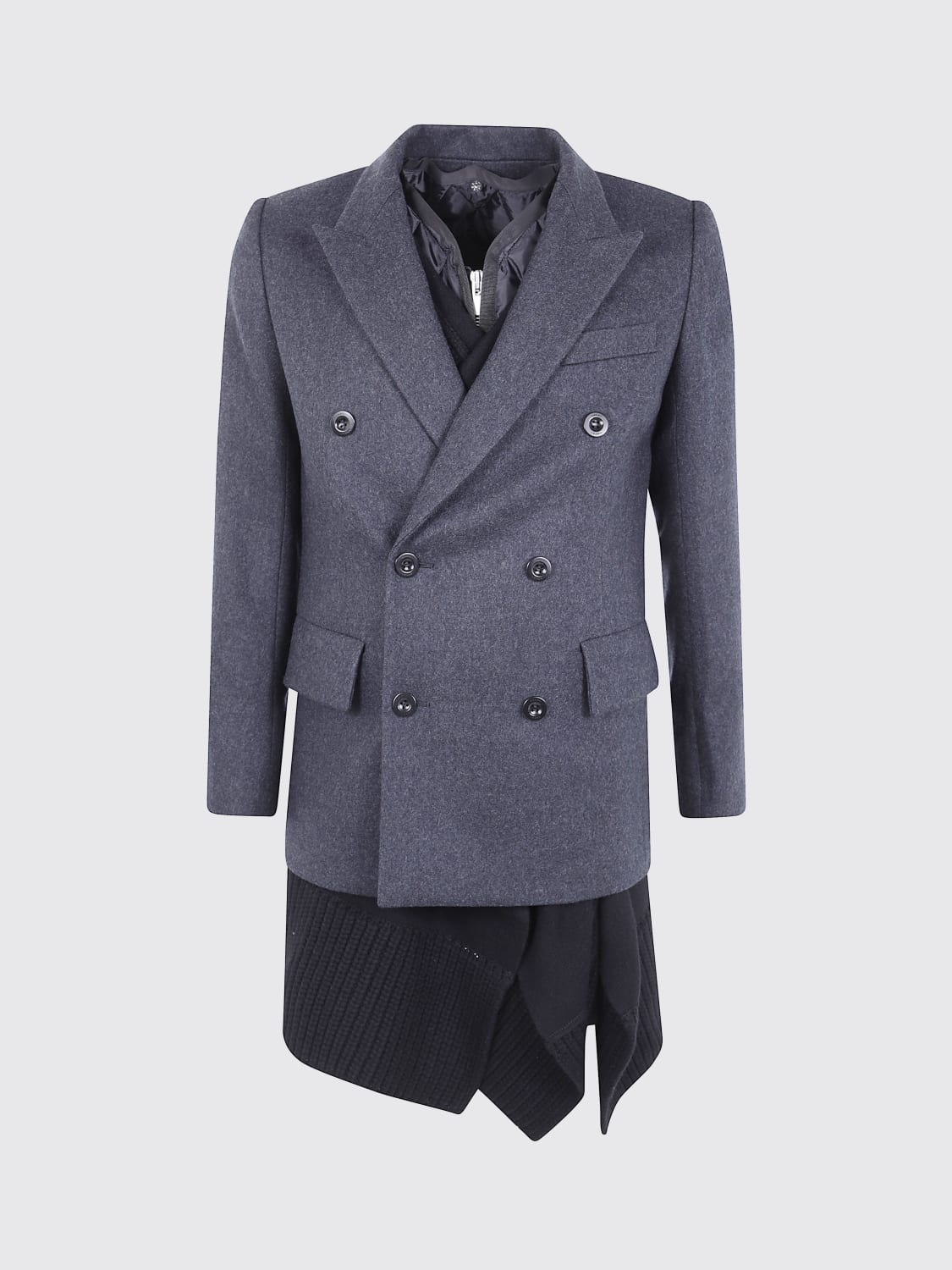 SACAI VESTE: Veste femme Sacai, Gris - Img 1