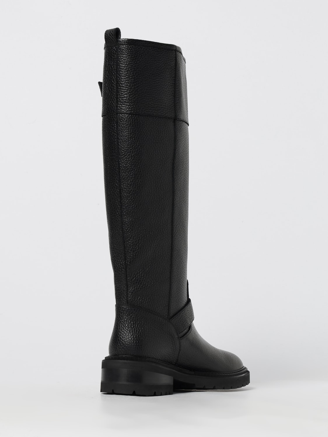 VIA ROMA 15 BOOTS: Flat ankle boot woman Via Roma 15, Black - Img 3