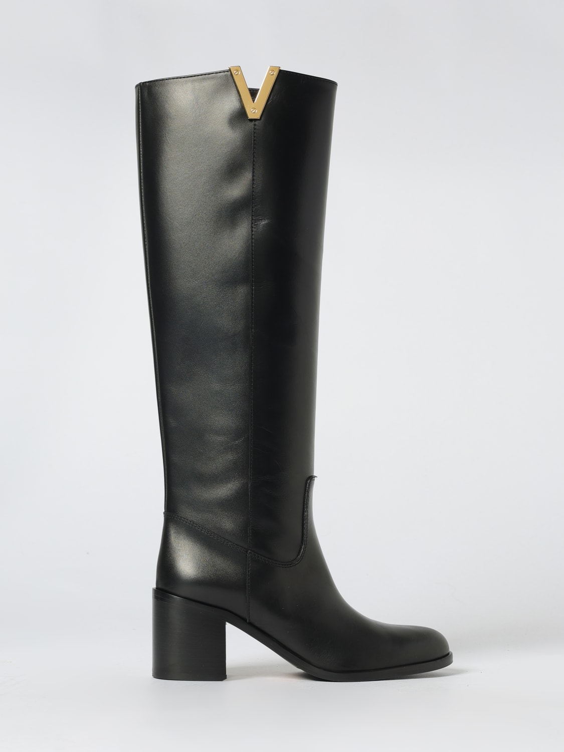 VIA ROMA 15 BOOTS: Flat ankle boot woman Via Roma 15, Black - Img 1