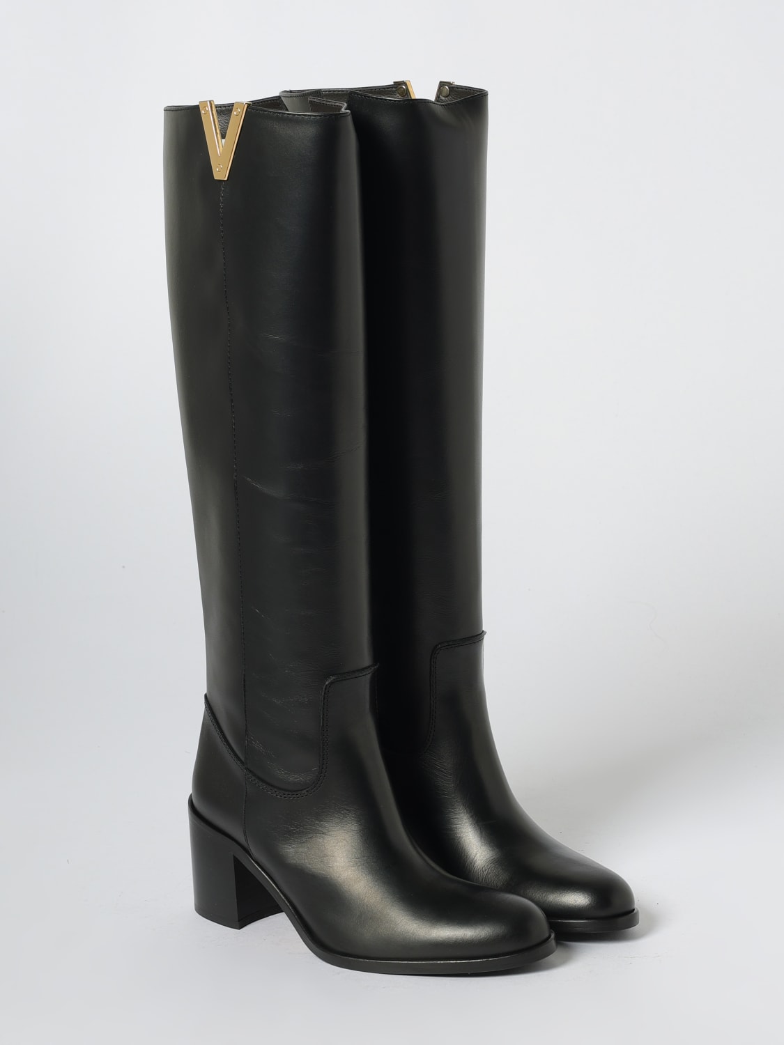 VIA ROMA 15 BOOTS: Flat ankle boot woman Via Roma 15, Black - Img 2