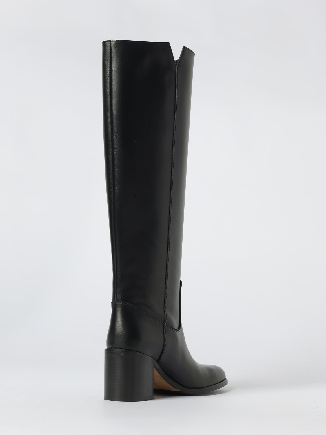 VIA ROMA 15 BOOTS: Flat ankle boot woman Via Roma 15, Black - Img 3