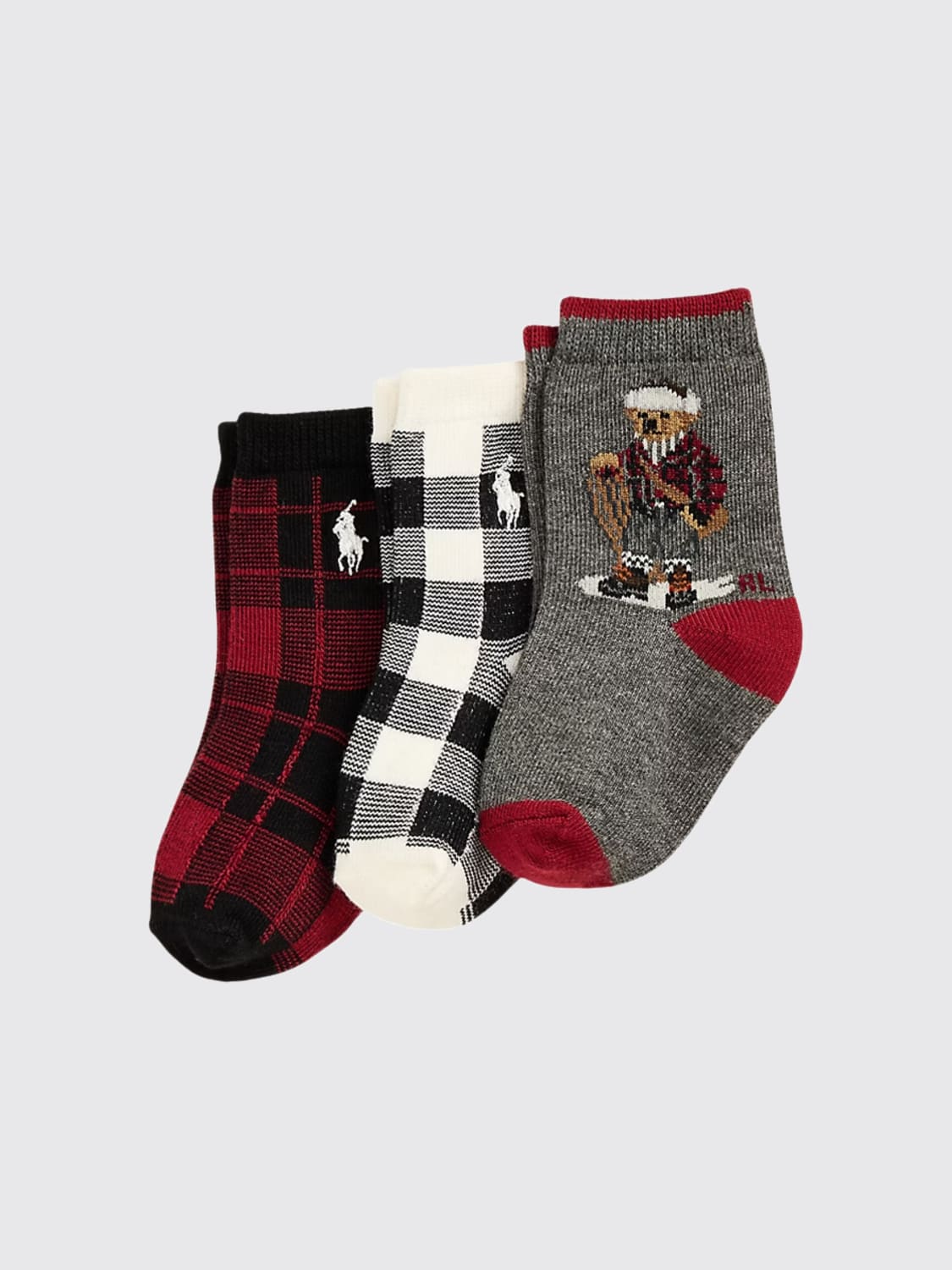 POLO RALPH LAUREN SOCKS: Socks kids Polo Ralph Lauren, Multicolor - Img 1