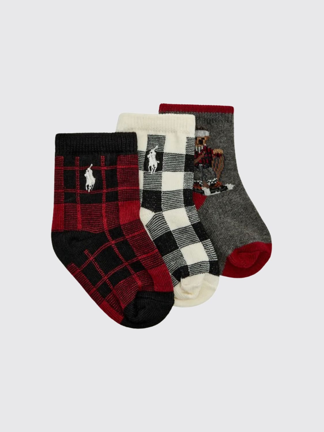 POLO RALPH LAUREN SOCKS: Socks kids Polo Ralph Lauren, Multicolor - Img 3