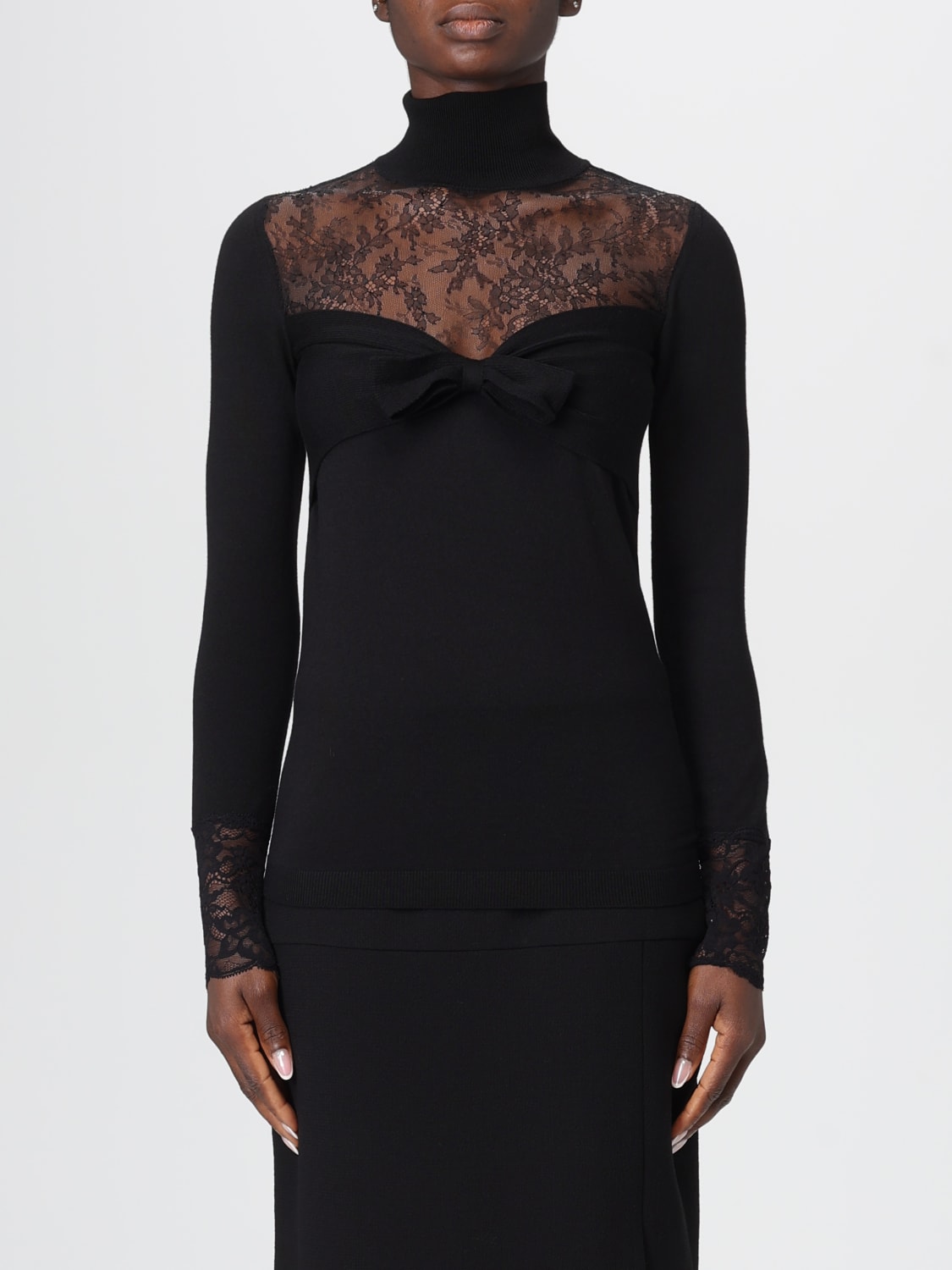 VALENTINO PULL: Pull femme Valentino, Noir - Img 1