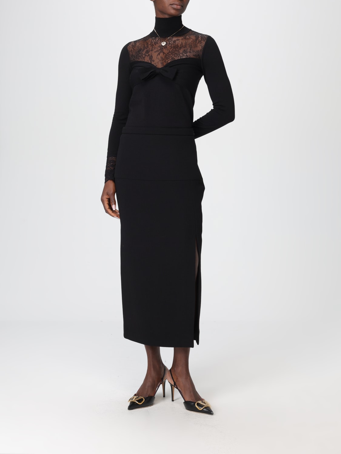 VALENTINO PULL: Pull femme Valentino, Noir - Img 2