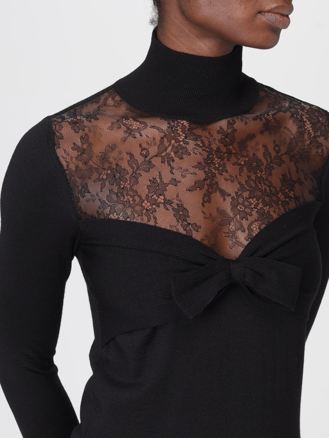 VALENTINO PULL: Pull femme Valentino, Noir - Img 5