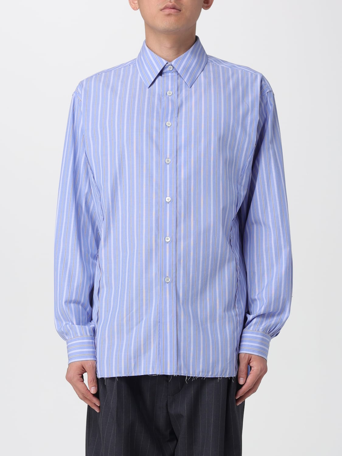 MAISON MARGIELA SHIRT: Shirt men Maison Margiela, Blue - Img 1