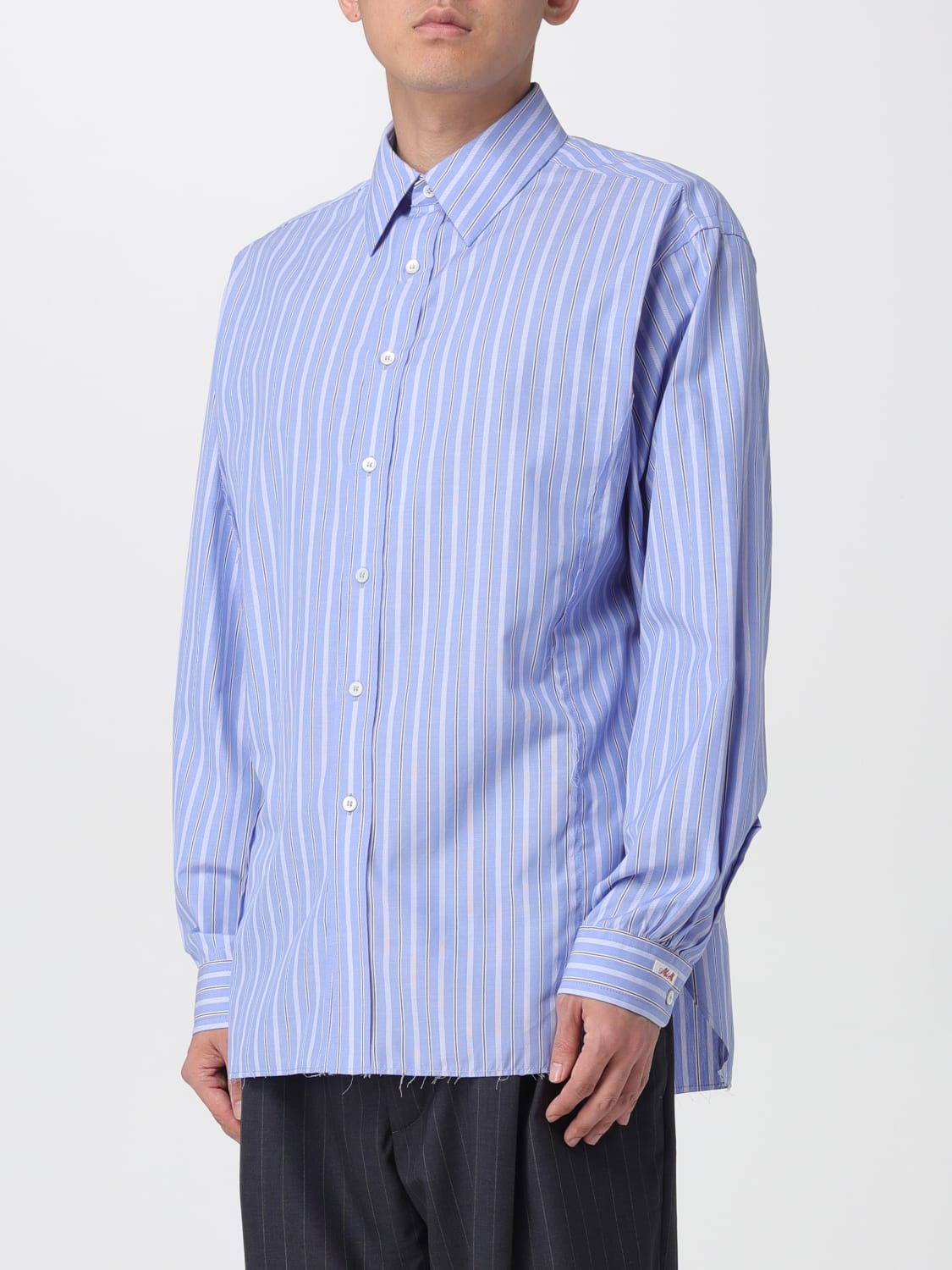 MAISON MARGIELA SHIRT: Shirt men Maison Margiela, Blue - Img 4