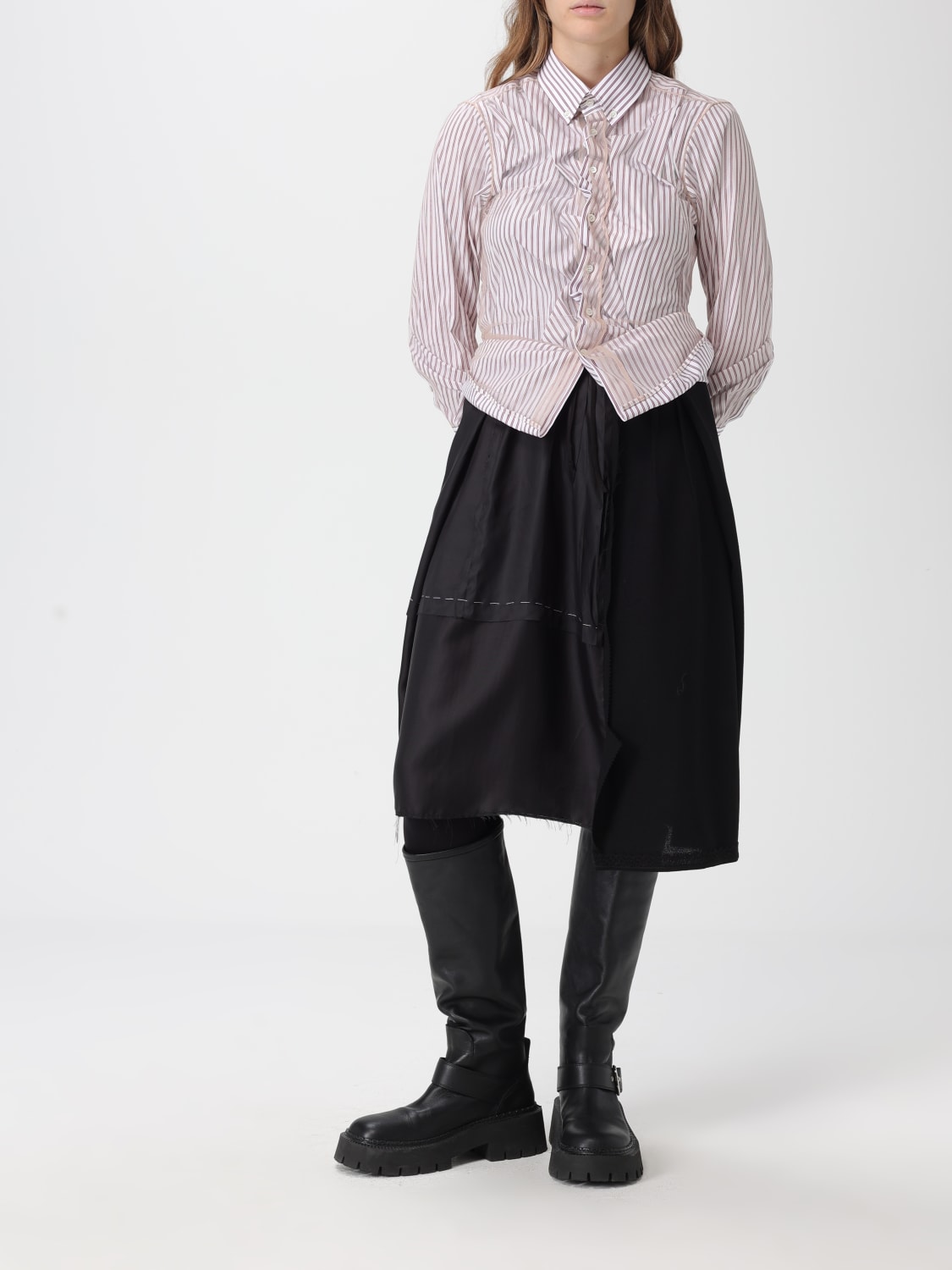 MAISON MARGIELA CAMISA: Camisa mujer Maison Margiela, Rojo - Img 2