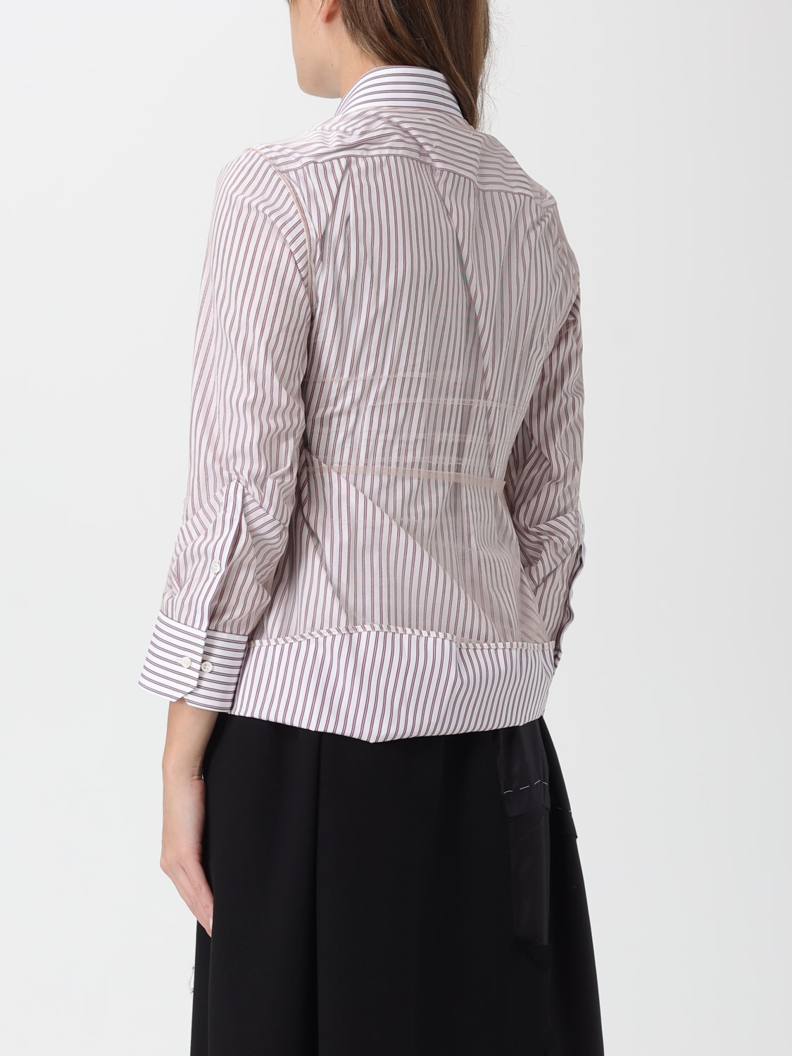 MAISON MARGIELA CAMISA: Camisa mujer Maison Margiela, Rojo - Img 3