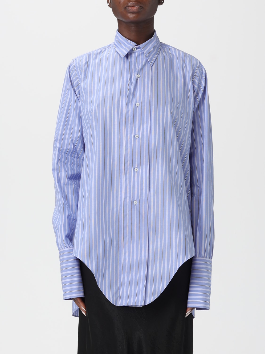 MAISON MARGIELA CHEMISE: Chemise femme Maison Margiela, Bleu - Img 1