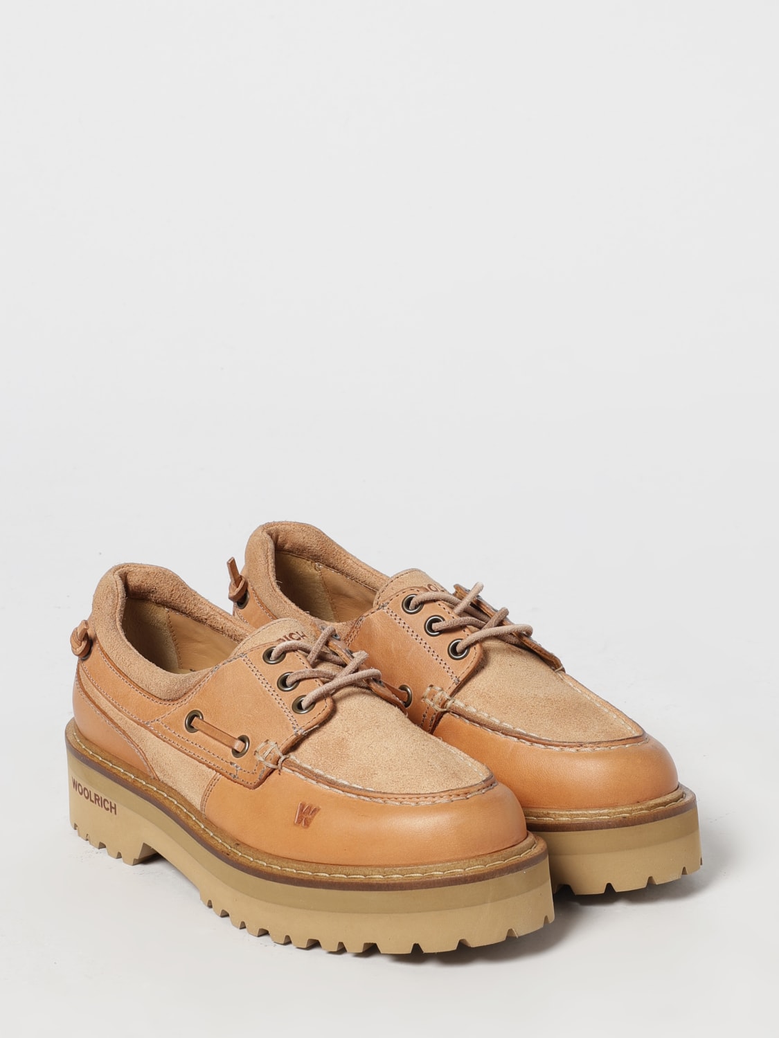 WOOLRICH LOAFER: Loafer woman Woolrich, Camel - Img 2