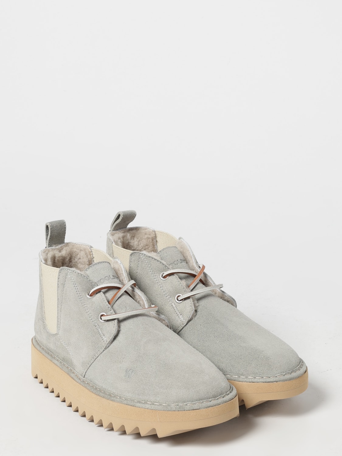 WOOLRICH BOTAS: Botines planos mujer Woolrich, Gris - Img 2