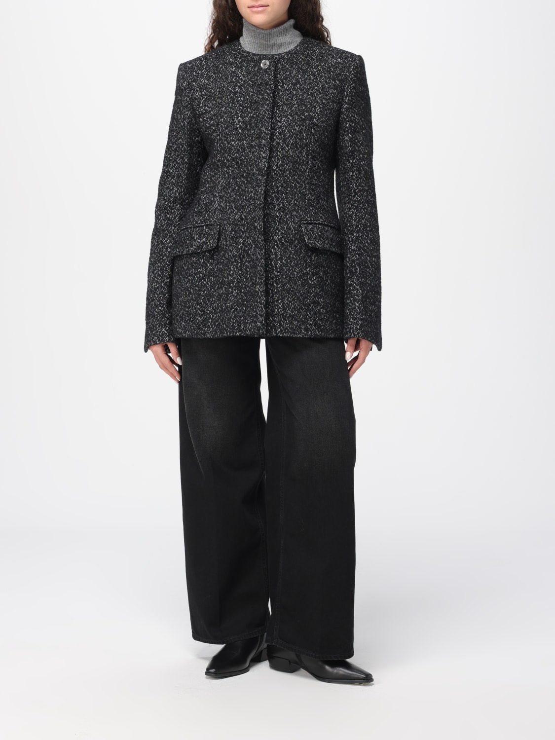 TOTEME VAQUEROS: Vaqueros mujer Toteme, Negro - Img 2